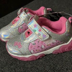 Hello Kitty Light Up Sneakers - Size 9